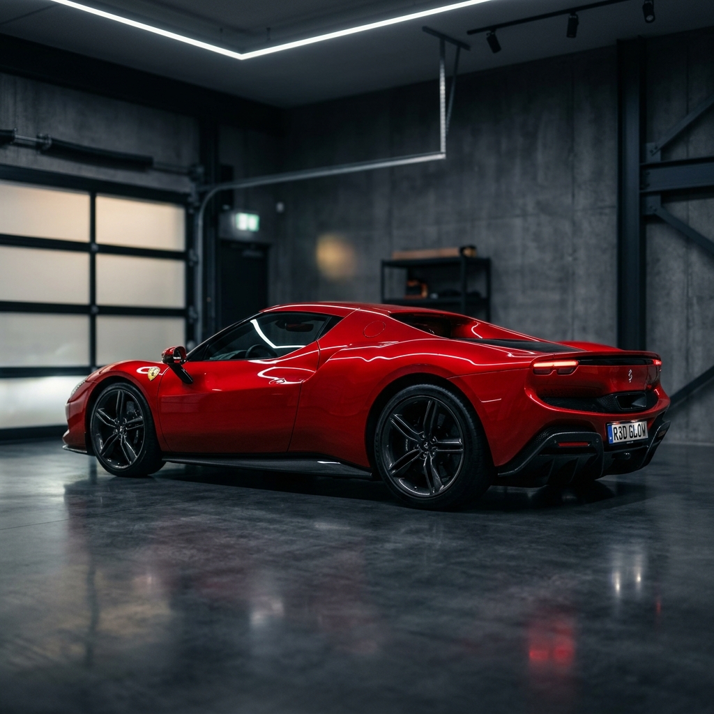 Flawless Red Ceramic Coating
